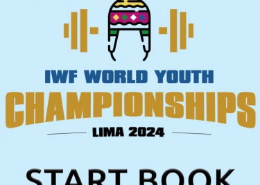 START BOOK, IWF World Youth Championships 2024