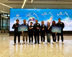 <strong>Read more about</strong><br />ทัพยกเหล็กทีมชาติไทยชุดชิงชนะเลิศแห่งเอเชียเดินทางถึงเมืองเจียงซานแล้ว ทัพยกเหล็กทีมชาติไทยชุดชิงชนะเลิศแห่งเอเชียเดินทางถึงเมืองเจียงซานแล้ว