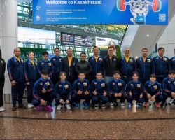 <strong>Read more about</strong><br />นักยกน้ำหนักไทยถึงกรุงอัสตานา-ลงซ้อมพร้อมสู้ศึกยุวชนและเยาวชนเอเชีย นักยกน้ำหนักไทยถึงกรุงอัสตานา-ลงซ้อมพร้อมสู้ศึกยุวชนและเยาวชนเอเชีย