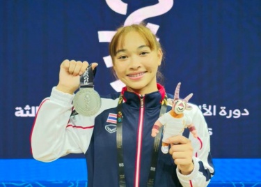 เหรียญมาแล้วจ้า! “กนิษฐา” คว้าเหรียญเงิน ท่าสแนทช์ รุ่น 58 ก ...