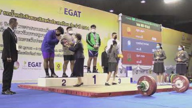การแข่งขัน EGAT ยกน้ำหนักชิงชนะเลิศแห่งประเทศไทย ประจำปี 2564  28/10/2021 MEN +81 kg A