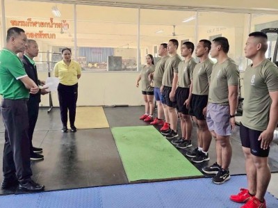 “เวฟ-ฟ่าง-ออย” พร้อมรุ่นพี่ฮีโร่โอลิมปิกตบเท้าชิงชัยศึก EGAT ... Image 8