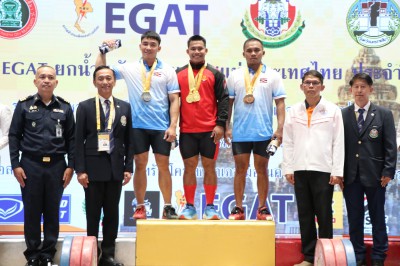 “เวฟ” สุดเจ๋งเหมา 3 เหรียญทอง รุ่น 79 กิโลกรัม ชาย ศึก EGAT Image 5