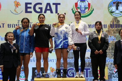 “บุศยา-ณัฐวุฒิ-ชลิดา” เก็บคนละ 3 เหรียญทอง ยกน้ำหนัก EGAT ระ ... Image 8