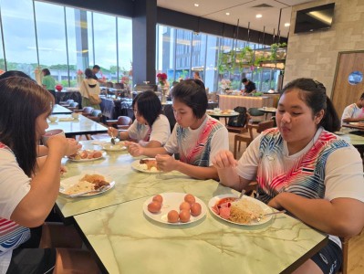 นักกีฬาไทยลงฝึกซ้อมเตรียมทำศึกยกน้ำหนักชิงชนะเลิศแห่งเอเชียต ... Image 1