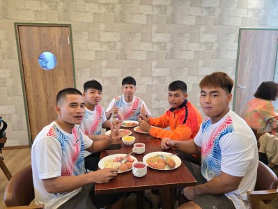 นักกีฬาไทยลงฝึกซ้อมเตรียมทำศึกยกน้ำหนักชิงชนะเลิศแห่งเอเชียต ... Image 2