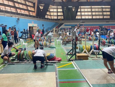 นักกีฬาไทยลงฝึกซ้อมเตรียมทำศึกยกน้ำหนักชิงชนะเลิศแห่งเอเชียต ... Image 8