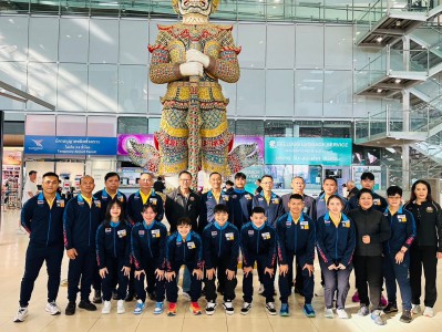 ทัพยกเหล็กไทยมุ่งหน้าสู่กรุงอัสตานาเตรียมทำศึกยุวชนและเยาวชน ... Image 3