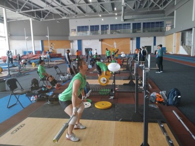 นักยกน้ำหนักไทยถึงกรุงอัสตานา-ลงซ้อมพร้อมสู้ศึกยุวชนและเยาวช ... Image 5