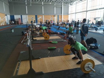 นักยกน้ำหนักไทยถึงกรุงอัสตานา-ลงซ้อมพร้อมสู้ศึกยุวชนและเยาวช ... Image 7