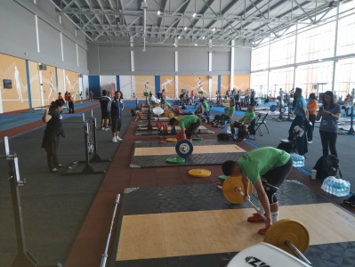 นักยกน้ำหนักไทยถึงกรุงอัสตานา-ลงซ้อมพร้อมสู้ศึกยุวชนและเยาวช ... Image 8