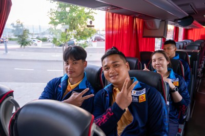 นักยกน้ำหนักไทยถึงกรุงอัสตานา-ลงซ้อมพร้อมสู้ศึกยุวชนและเยาวช ... Image 18