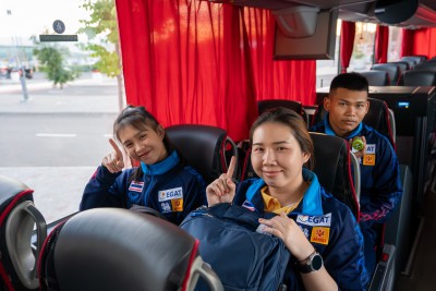 นักยกน้ำหนักไทยถึงกรุงอัสตานา-ลงซ้อมพร้อมสู้ศึกยุวชนและเยาวช ... Image 19