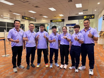 “เวฟ-ฟ่าง-ออย” นำทัพ 6 จอมพลังทำศึกยกน้ำหนักชิงชนะเลิศแห่งโล ... Image 1