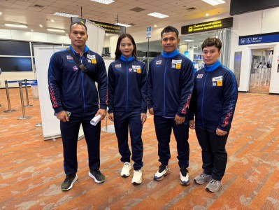 จอมพลังทีมชาติไทยทัพหน้าลัดฟ้าถึงนอร์เวย์แล้ว-ชุดสองเตรียมเด ... Image 1