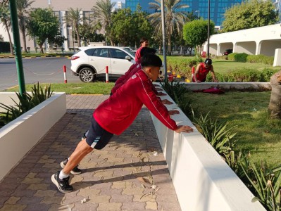 จอมพลังทีมชาติไทยเดินทางถึงกรุงมานามา พร้อมทำศึกเอเชี่ยนยูธเ ... Image 3