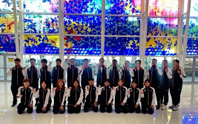 จอมพลังทีมชาติไทยเดินทางถึงกรุงมานามา พร้อมทำศึกเอเชี่ยนยูธเ ... Image 25