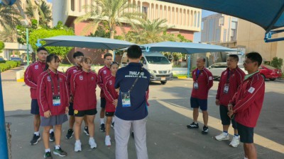 จอมพลังทีมชาติไทยเดินทางถึงกรุงมานามา พร้อมทำศึกเอเชี่ยนยูธเ ... Image 20