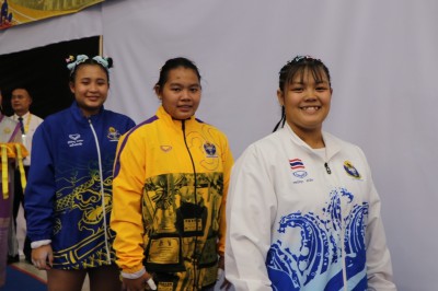 “บุศยา-ศุภวิชญ์-ณัฐวดี” ฟอร์มเฉียบโกยคนละ 3 เหรียญทอง ศึกยกน ... Image 12