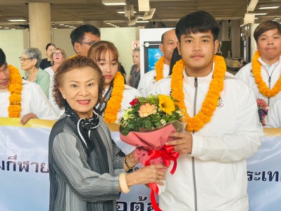 “กนิษฐา” หอบเหรียญเงินเอเชียนยูธเกมส์ 2025 ถึงไทยได้รับการต้ ... Image 10