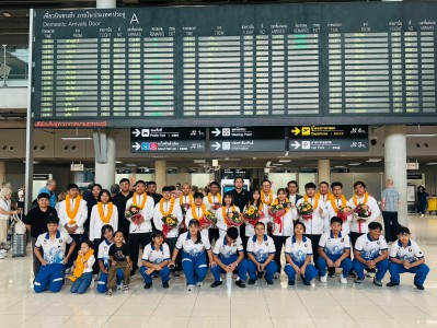 “กนิษฐา” หอบเหรียญเงินเอเชียนยูธเกมส์ 2025 ถึงไทยได้รับการต้ ... Image 3