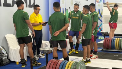 ทีมยกน้ำหนักไทยพร้อมเต็มพิกัด-3 จอมพลังประเดิมเวที 13 ธ.ค.นี ... Image 5