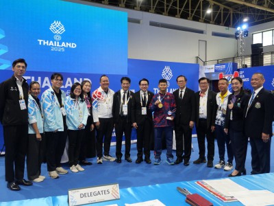 จอมพลังไทยกระฉูดเหมา 3 เหรียญทอง “เวฟ“ ปลดล็อกซีเกมส์และทุบส ... Image 10