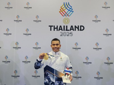 จอมพลังไทยกระฉูดเหมา 3 เหรียญทอง “เวฟ“ ปลดล็อกซีเกมส์และทุบส ... Image 31