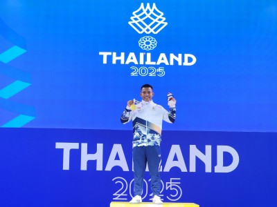 จอมพลังไทยกระฉูดเหมา 3 เหรียญทอง “เวฟ“ ปลดล็อกซีเกมส์และทุบส ... Image 24