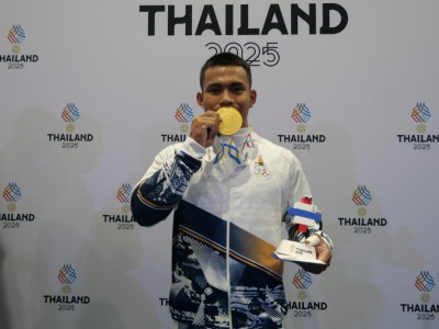 จอมพลังไทยกระฉูดเหมา 3 เหรียญทอง “เวฟ“ ปลดล็อกซีเกมส์และทุบส ... Image 26