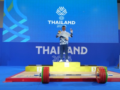 จอมพลังไทยกระฉูดเหมา 3 เหรียญทอง “เวฟ“ ปลดล็อกซีเกมส์และทุบส ... Image 29