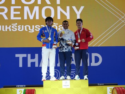 จอมพลังไทยกระฉูดเหมา 3 เหรียญทอง “เวฟ“ ปลดล็อกซีเกมส์และทุบส ... Image 30