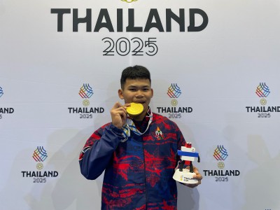 จอมพลังไทยกระฉูดเหมา 3 เหรียญทอง “เวฟ“ ปลดล็อกซีเกมส์และทุบส ... Image 3