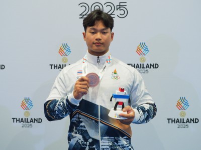 “ศรัท” คว้าเหรียญทองซีเกมส์รอบ 12 ปี-“วรพรต” รับเหรียญทองแดง Image 29