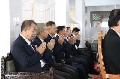 สมาคมกีฬายกน้ำหนักฯ ทำบุญครบรอบ 67 ปี ก้าวสู่ปีที่ 68 อย่างม ... Image 5