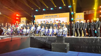 สมาคมกีฬายกน้ำหนักฯ ร่วมงานฉลองชัยซีเกมส์-“เวฟ-ฟ่าง” รับมอเต ... Image 4