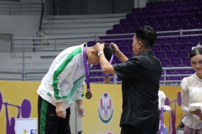 “พัทธวดี-หนุ่มมาเลเซีย” ทำผลงานยอดเยี่ยมเหมาคนละ 3 เหรียญทอง Image 41