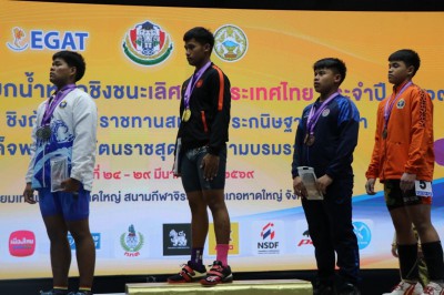 “นันทวุฒิ-อภิชญา-ฤกษ์ชัย” คว้าคนละ 3 เหรียญทอง ศึก EGAT ระดั ... Image 70