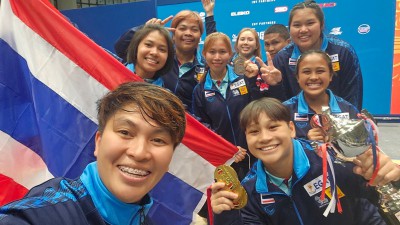 จอมพลังสาวดาวรุ่งไทยคว้าอันดับ 6 คะแนนรวมทีมหญิง ศึกเยาวชนโล ... Image 1
