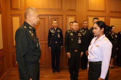 ขอแสดงความยินดี “ศิริภุช” รับการบรรจุเป็นข้าราชการกลาโหม Image 1