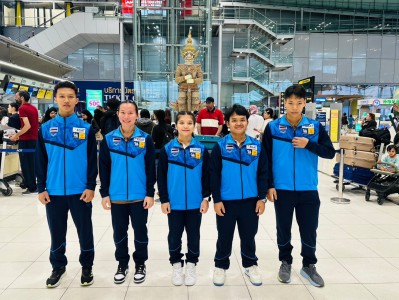 ทัพไทยชุดแรกลัดฟ้าบุกอุซเบกิสถานทำศึกยกเหล็กยุวชนและเยาวชนเอ ... Image 4