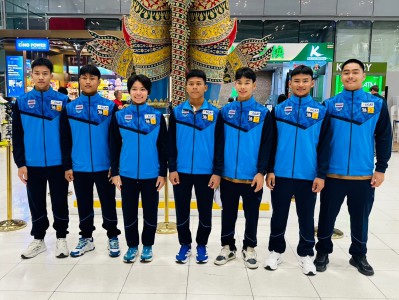 จอมพลังชุดสองบินสมทบพร้อมลุยยกเหล็กยุวชนและเยาวชนเอเชีย Image 1