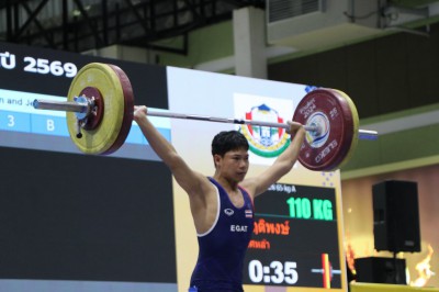 “ปนัดดา-ภาณุเดช” คว้าคนละ 3 เหรียญทอง ศึก EGAT ยกน้ำหนักเยาว ... Image 27